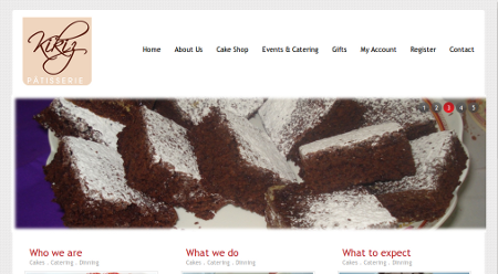 Kikiz Patissarie eCommerce Website